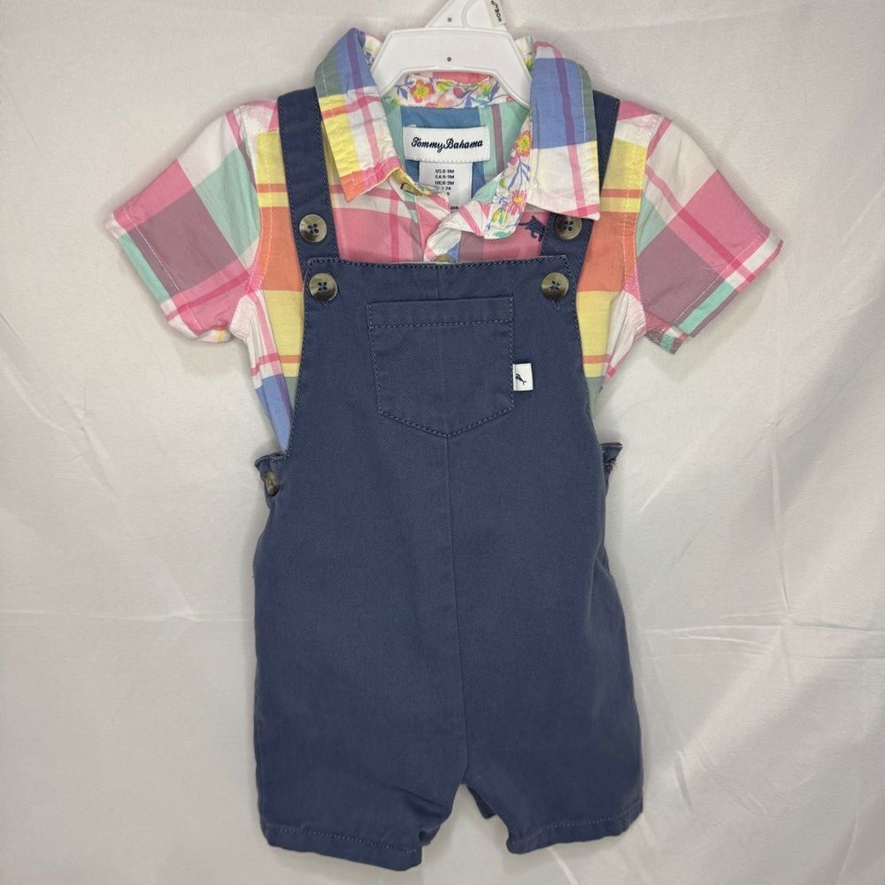 Boys Tommy Bahama 2piece set Size 6-9M